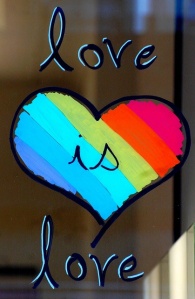 Love is love, stop homophobia